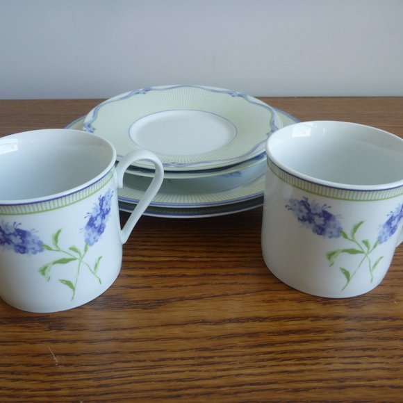 LAURA ASHLEY MAYHILL Tea Set 6 pcs Dinnerware - Picture 5 of 8